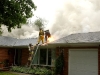 House Fire Caused by Lightning